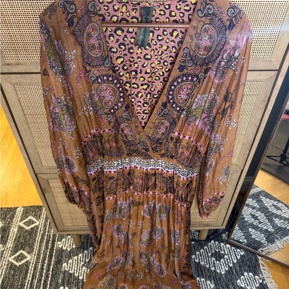 Aratta Boho Paisley Maxi Dress - Picture 4 of 9